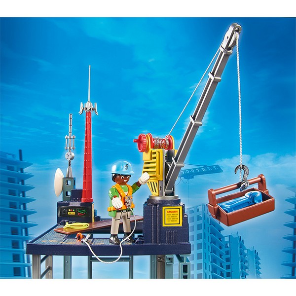 Playmobil 70816 Starter Pack Építkezés csörlővel